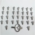 30pcs Trident Ice Fishing Boot Studs